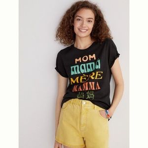 Anthropologie Mama Graphic Tee